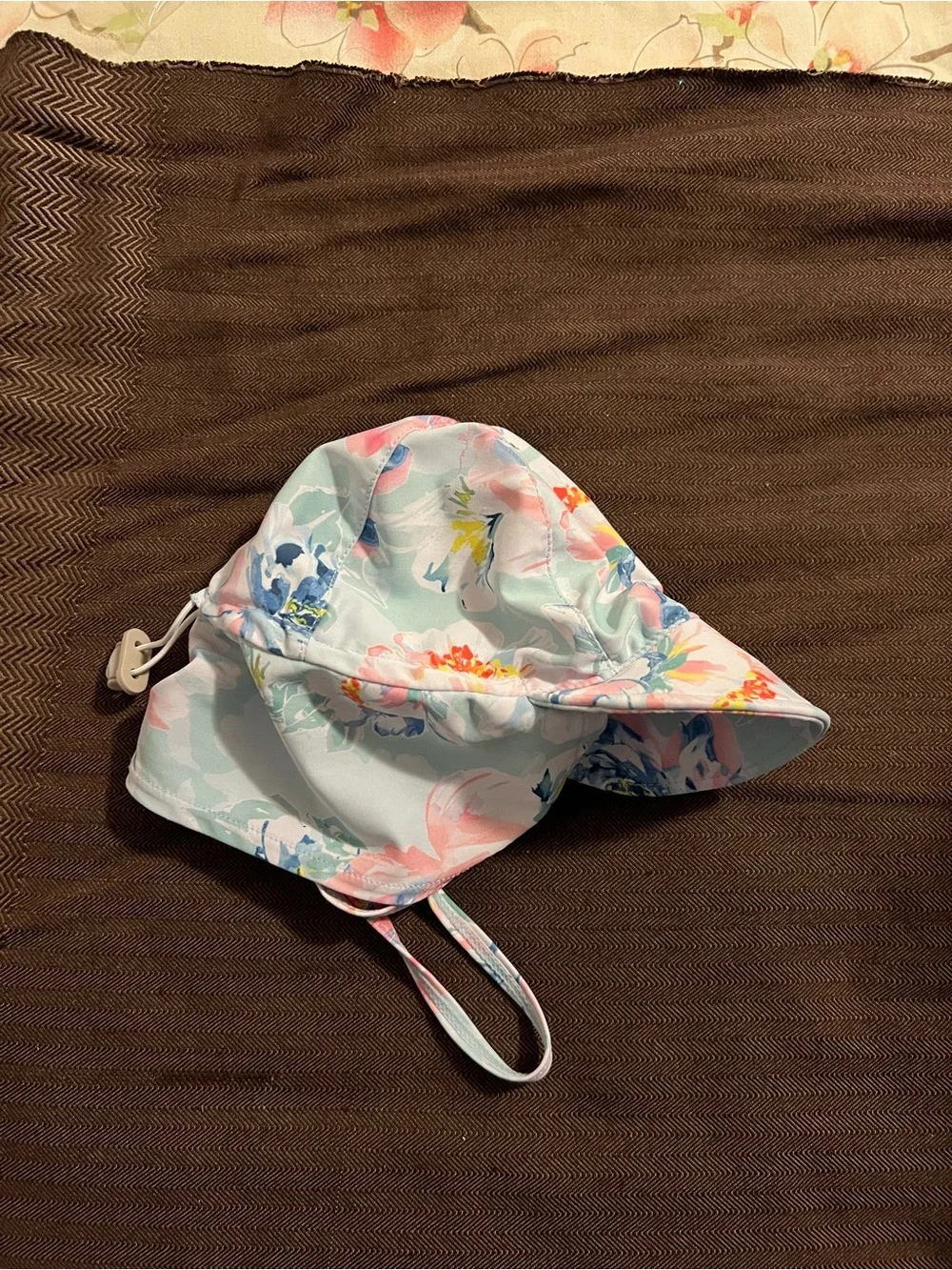 Millymook Girls Hat Floral Size 0-12 months (44cm)